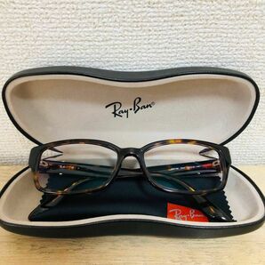 Ray-Ban レイバン　鼈甲メガネフレーム　伊達メガネ　美品！