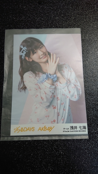 ジワるDAYS 劇場盤 生写真 AKB48 NMB48 SKE48 HKT48 STU48 AKB48 55th 浅井七海