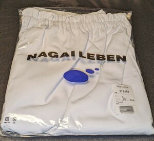 訳あり NAGAILEBEN ナガイレーベン 女子パンツ ホワイト E3 FT4408 新品開封済み 未使用 保管品 大きいサイズ 特注品