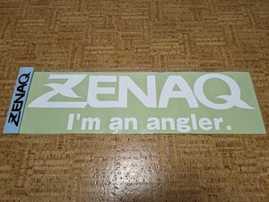 ZENAQカーデカール正規品 (ZENAQ + I'm an angler)