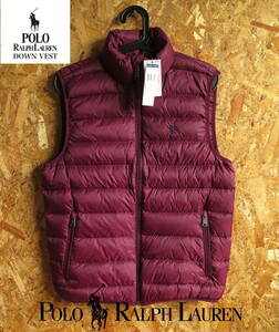 新品☆本物 Sサイズ POLO RALPH LAUREN DOWN VEST ラルフローレン ダウンベスト ポロ RRL ベスト ダウン ロンハーマン USAモデル 羽毛