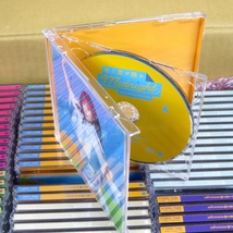 ●2枚用 プラケース CD・DVD用 まとめて大量 91枚セット 一般的なサイズ 厚み 10㎜ 10ミリ 1㎝ トレイ色クリア/透明●z31149_画像4