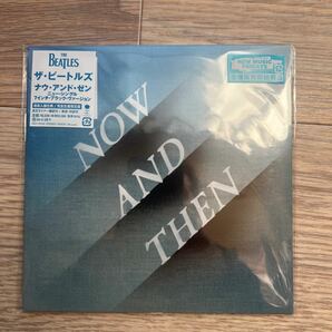 【新品 未開封】THE BEATLES NOW AND THEN 7インチ アナログ レコード ブラック ビートルズ ナウ アンド ゼン LP 売り切りの画像2