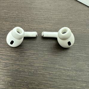 ☆★H1587【送料込み】Apple AirPods Pro MQD83J/A A2700 A2698 A2699 第2世代 AirPods Pro MagSafe 充電ケース ケーブル・箱付きの画像5