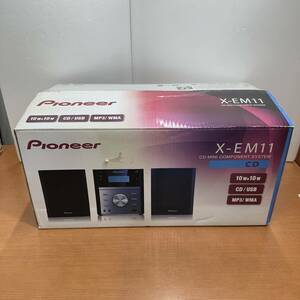 ☆★H1613【開封済み未使用品・送料込み】Pioneer パイオニア CDミニコンポ X-EM11
