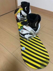 * boots attaching * maintenance settled *USED BURTON CHOPPER 110 +FS GROM Vine + BOA boots (19.0cm)