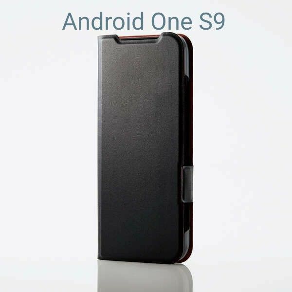 Android One S9 ソフトレザーケース UltraSlim 磁石付 手帳型