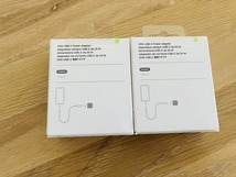 Apple純正品 未使用未開封 20W USB-C 充電器2個まとめてお譲りします。_画像2