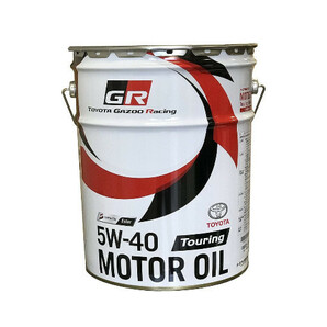 08880-13003【TOYOTA純正】GAZOO Racing GR MOTOR OIL Touring 5W-40 20L エステル配合高性能全合成油エンジンオイルの画像1