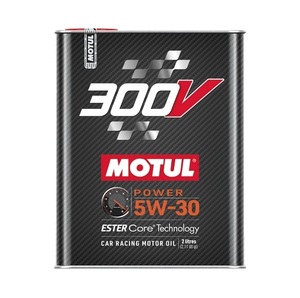 MOTUL (モチュール) 300V POWER (300V パワー) 100%化学合成 (エステルコア) エンジンオイル 5W-30 2L [正規品]