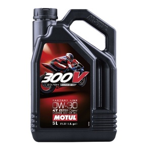 110329 MOTUL (モチュール) 300V RACING KIT OIL 2376H 0W30 5L 4T レーシングキットオイル 100%化学合成 エンジンオイル