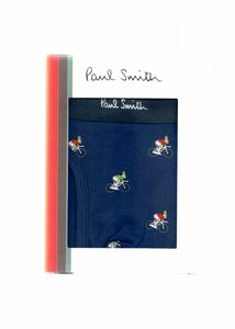 26★送料無料★新品★Paul Smith ポールスミス★ボクサー★Mサイズ★紺 うさぎ ラビット サイクリング★トランクス★パンツ