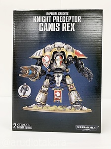 F-63-110 未組立・未塗装☆Warhammer 40,000 ウォーハンマー Knight Preceptor Canis Rex ナイト・プレセプター・カニス・レックス