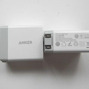 【新品未使用】ANKER アンカー A2021 24W 2-Port USB Charger 充電器 PSEマークありの画像4