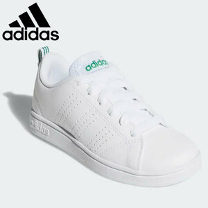 [ new goods regular goods adidas] Adidas Advan coat 28.US10 / adidas ADVANCOURT punching 3 stripe s white men's sneakers 