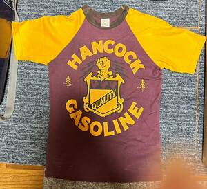 BOOTLEGGERS HANCOCK GASOLINE 半袖ラグランTシャツ