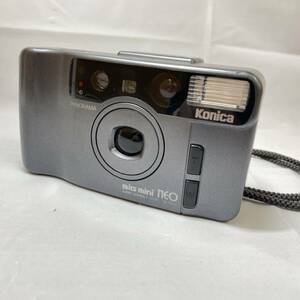 【在庫処分セール】☆Konica(コニカ) BiG mini NEO☆ コンパクトフィルムカメラ／本体のみ／不動品／お買い得／コレクション／0