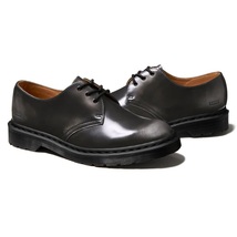 【 UK9 / US10 】新品未使用 24ss Supreme / Dr. Martens 1461 3-Eye Shoe Black / ドクターマーチン シューズ ステッカー付_画像1