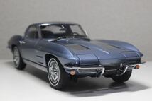 1/18 AUTOart Chevrolet Corvette Coupe 1963 C2 71182 Silver Blue シボレー コルベット シルバーブルー オートアート Aa_画像5