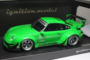 IG1953 1/18 Porsche RWB 993 Green ポルシェ 911 グリーン イグニッションモデル Ignition model hpi