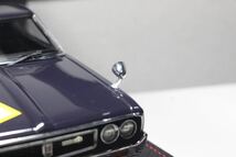 IG3008 1/18 Nissan Laurel 2000SGX ニッサン ローレル パープル 佐田ビルダーズ フィギュアなしイグニッションモデル Ignition model hpi_画像6