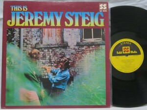 LP★JEREMY STEIG This Is Jeremy Steig(JAZZ-FUNK/FLUTE奏者/レア国内盤/解説：油井正一)　