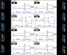 数量限定 在庫特価 GARAX ギャラクス HIDコンバージョンキット　H1 10000K　補修バルブ/取替バーナー (CO-H1-10_画像4