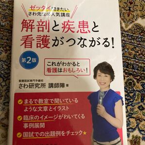 解剖と疾患と看護がつながる！　さわ研究所　看護学生　看護師国家試験