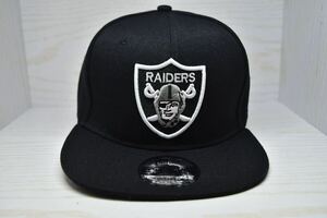 【未使用品】ニューエラ NFL LAS VEGAS RAIDERS レイダース 9FIFTY フリーサイズ キャップ 帽子 