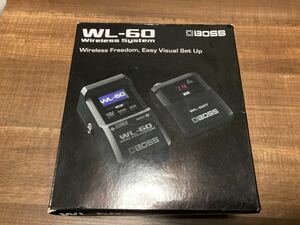 BOSS WL-60 ワイヤレスシステム ギター ベース shure ワイヤレスシステム ボス