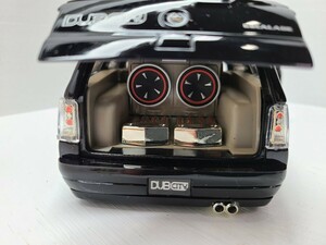 1:24 CADILLAC ESCALADE (2002) 1/24 キャデラック エスカレード CUSTOM SOUND SYSTEMS Jada TOYS DUB CITY ウーハー マフラー 部品取り