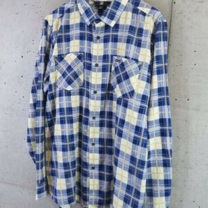 9230s4◆良品です◆VOLCOM ボルコム 長袖チェックネルシャツ XL/ジャケット/ブルゾン/サーフィン/スノーボード/メンズ/男性/紳士の画像2