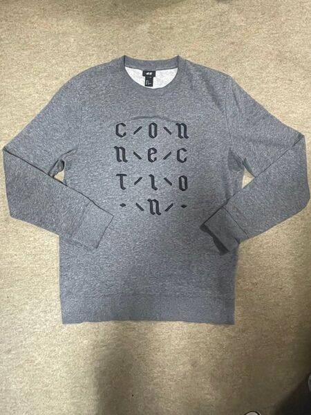 H&M グレー 長袖 トレーナー スウェット