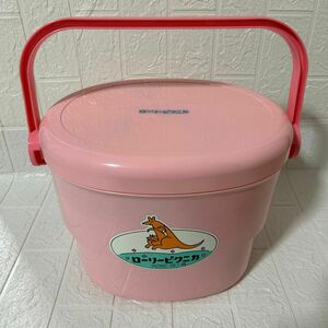 【未使用】ピクニックバスケットセット　ファンシー　ピンク タッパーウェア 弁当箱