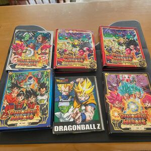 中古品 ドラゴンボール ヒーローズ カード 約260枚 バインダー 6個 引退品 まとめ売り #03241123