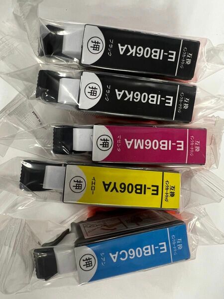 エプソン　IB06-5SET 顔料 互換インク メガネ ４色セット ICチップ付