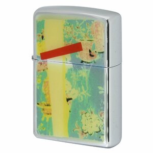 絶版/ヴィンテージ Zippo ジッポー 中古 2005年製造ZIPPO Paul Smith ティータイム ガーデン エポキシ樹脂 [A]使用感少なく状態が良い