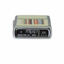 絶版/ヴィンテージ Zippo ジッポー 中古 1997年製造ZIPPO Paul Smith 試作品 シグネチャーストライプ [A]使用感少なく状態が良い_画像8