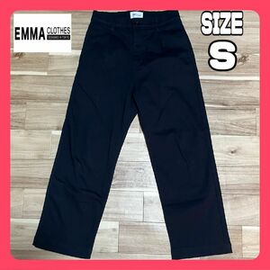 EMMA CLOTHES エマクローズ メンズ ワイドバギーパンツ S 濃紺