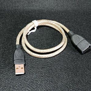 USB延長ケーブル USB2.0 A(オス)→USB2.0 A(メス) 0.6m