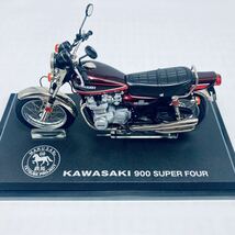 訳あり マルサン 鉄馬プロジェクト 1/18 KAWASAKI カワサキ 900 SUPER FOUR Z1 レッドストライプ _画像3