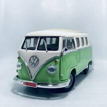 絶版品 YATMING 1/18 1962年型 Volkswagen フォルクスワーゲンType 2 マイクロバス 11ウインドウ キャンバストップ_画像1