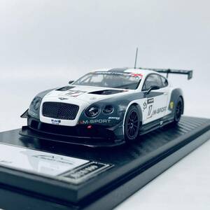 100個限定生産品 430314 ALMOST REAL オールモストリアル 1/43 M SPORT BENTLEY ベントレー GT3 2014英国GP