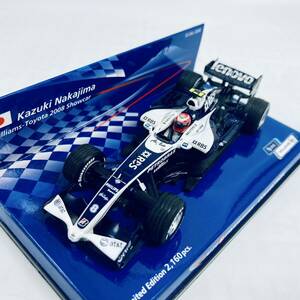 特注品 希少モデル MINICHAMPS ミニチャンプス 富士スピードウェイコレクション 1/43 WILLIAMS TOYOTA 2008 FW30 SHOW-CAR 中嶋一貴