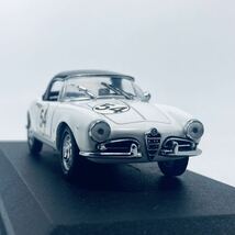 外箱無し ビンテージ物 C.D.C DETAIL CARS 1/43 ALFA ROMEO GIULIETTA DA CORSA アルファロメオ ジュリエッタ ダ コルサ ホワイト_画像1