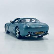 絶版品 希少モデル 外箱無し VITESSE CLASSIC CARS 1/43 TVR TUSCAN タスカン マジョーラシルバーブルー_画像5