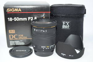 [ exterior Special high grade ]SIGMA 18-50mm F2.8 EX DC MACRO PENTAX #t12942