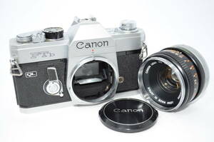 【外観並級】Canon FTb QL FD 50mm F1.8 キャノン　#s4901