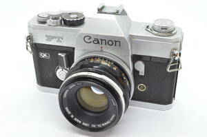 【外観並級以下】Canon FT QL / CANON LENS FL 50mm F1.8　#t12572