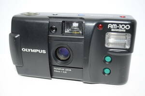 【外観並級】OLYMPUS AM-100 QUARTZDATE LENS フィルムカメラ オリンパス　#t13020